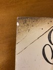 Sid Dickens T-101 Paris 1819 Retired Memory Block Heavy Wall Tile Flaw Chipped
