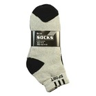 Sport 3-12 Pairs Ankle quarter Crew Men Socks Cotton Low Cut Size 9-11 10-13
