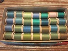 Lot Of 28 Belding Corticelli 125 Yds Sz 50 Bel Waxed Mercerized Cotton Spools