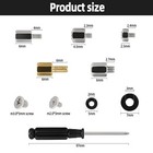 46pcs Nvme M 2 Ssd Mounting Screws M 2 Ssd Screw Kit For Asus Gigabyte Asrock   