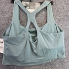 Avia Square Neck Sports Bra Xxxl Teal Racerback Stretch Running Athletic Workout