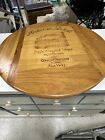 Nickel   Nickel Napa Valley Vineyard Wine Barrel Lid head Rotating Base