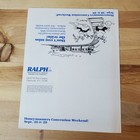 Ralph Newsletter Royal Association Longevity Preservation The Honeymooners 1985