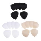 3 Pairs Soft Women s Triangle Bra Pads Inserts For Sports Bra
