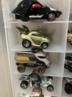 Lot 24 Mattel Hot Wheels Star Wars Cars Vehicles   Characters Dicast Plastic