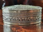 800 Silver German Trinket Box 53 3 Grams 2 3 4 