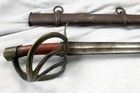 Antique Original Napoleonic French Cuirassier Sword   Scabbard  Klingenthal 1812
