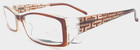 New Womens Rectangular Reading Glasses Brown Lightweight Spring Hinge Clear Lens