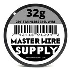 Mws - Ss 316l - 250 Ft  32 Gauge Awg Stainless Steel Resistance Wire 32g 250     