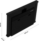 Prox Xf-humpter-b3-blk B3 Quick Folding Dj Facade Table Workstation  Black