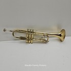 Bach Tr300 Trumpet With Blessing 7c Mouthpiece   Case Used Dented As Is