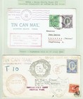 Tonga 1935-41 Tin Can Mail - Four Covers - 35761