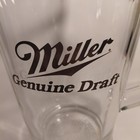 Usa Vintage Miller Genuine Draft Beer Pitcher 64oz Heavy Glass   Breweriana