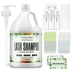 Twilash By Dly Eyelash Cleanser 1 Gallon   3 8l - 50 Aftercare Kits  5 Foam