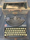 Vtg Antique 1920 s Remington Portable Typewriter W  German Type Keys Works Rare 