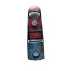 Vintage Stanley Block Plane Hand Tool Blue Red Metal Woodworking Carpentry Usa