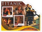 Stamps  Cinema Titanic 8 Sheets Perforated New