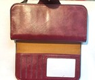 Boston Terrier Dog Wallet For Women Hand Painted Purse