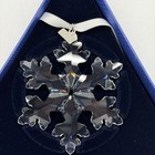 Swarovski 2016 Annual Christmas Ornament Large Crystal Snowflake 5180210 W Box