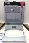 Glass Body Composition Personal Analysis Scale gray clear By Taylor