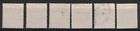 Belgium 1922-27 Sc 146 148 150-51 157-58 Used Albert I T651