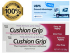 Cushion Grip Thermoplastic Denture  1 0 Oz -  pack Of 1 2 3 4   5 1   6 1   7 1 