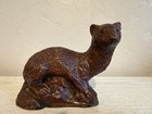 Vintage Resin Stoat Ornament - Chevat Of Nottingham - Stunning  sh 