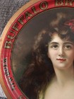 1910 Pre Pro Buffalo Brewing Company Beer Tray Pretty Woman Sacramento Ca