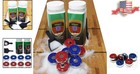 Complete Shuffleboard Accessories Bundle  Pucks  Wax   Cleaning Set
