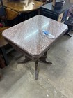 Eastlake Victorian Marble   Walnut Table - Estate Sourced