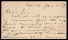 Usa 1800s Boston Mass Negative Letter C Fancy Cancel Cover 94998