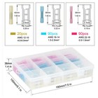 200pcs Heat Shrink Butt Wire Splice Connectors Seal Crimp Terminals