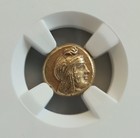 Mysia  Cyzcius Attis Over Tunny 1 12th Stater Ngc Ch Xf Ancient Electrum Coin