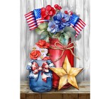 Briarwood Lane American Flowers Garden Flag