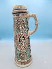 Vintage Peter Dumler 23  Stein  Late 19th Century  1885  Beautiful Relief 1 5l 