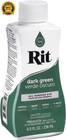 Liquid Fabric Dye  8-ounce  Dark Green  8 Fl Oz  pack Of 1 