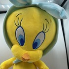 Tweety Bird Easter Bunny Plush Porch Greeter 30  Looney Tunes Spring Decor New