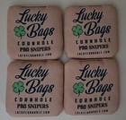 2025 Lucky Bags Pro Snipers Cornhole Set Acl Stamp Never Used But Conditioned