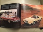 Ford Thunderbird Car Brochure - 1978 - Excellent Condition - Us Market