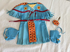 American Girl Kaya Pow-wow Of Today Turquoise Complete For 18  Doll Indian Tribe