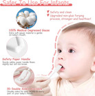 60pcs Baby Tongue Cleaner   1pcs Finger Toothbrush Infant Mouth Cleaner Newborn 