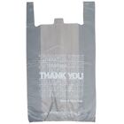 Bags Extra Large 18 X 8x 32 Gray Thank You T-shirt Plastic Grocery Shopping Bags