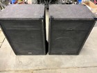 Pair Of Peavey 3way 115 International Series Iii 3  Pa Speakers   Extra Speaker