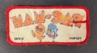 Pac-man Midway Patch 1981 2  X 4  Red Euc Ghost Video Arcade Game Embroidered
