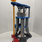 Scarce Fisher Price Rescue Heroes Command Center Tower Working Lights   Sounds 