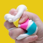 Needoh Peace O Cake Multi Color Sensory Toy Kids Sstress Relief Squeeze Ball 