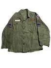 Us Army Shirt Jacket Og 107 50s Korean War Small 1950s Patched 89th Infantry