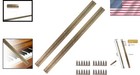 Continuous 24-inch Steel Hinge With Antique Bronze Finish - 2 Pack Of Durability