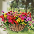 12 Bundles Uv-proof Artificial Flowers - Indoor outdoor Patio window Box
