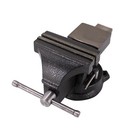  Heavy Duty Bench Vise Anvil Forged  360 Swivel Locking Base Desktop Clamp